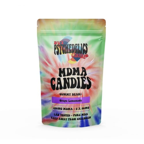 MDMA Gummy Bears - Grape 250MG