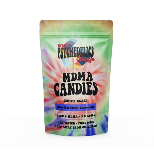MDMA Gummy Bears - Blue Raspberry 250MG