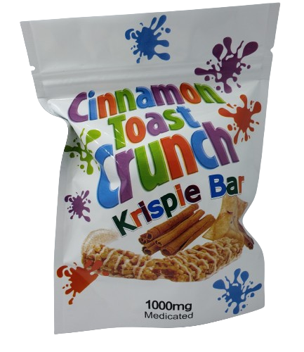 Cinnamon Toast Crunch Cereal Bar 1000MG THC
