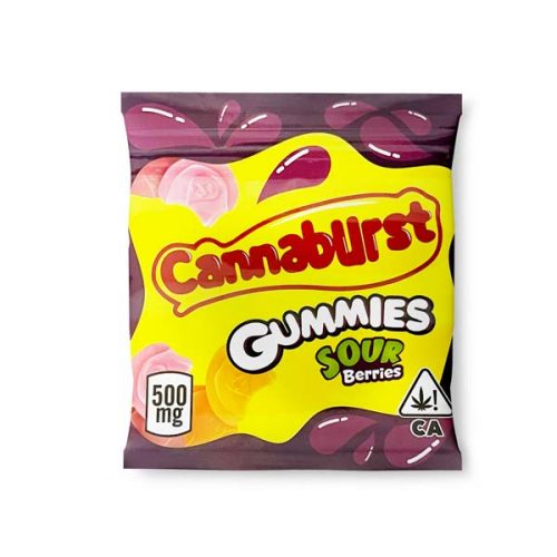 Cannaburst 500MG THC Sour Berries