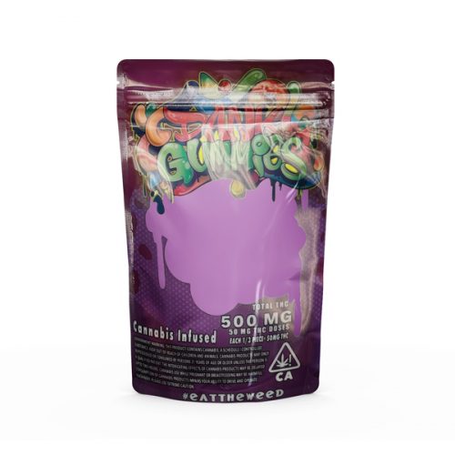 Dank 500MG THC Grape