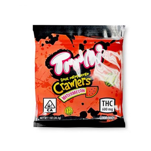 Trlli 600MG THC Sour Crawlers Watermelon