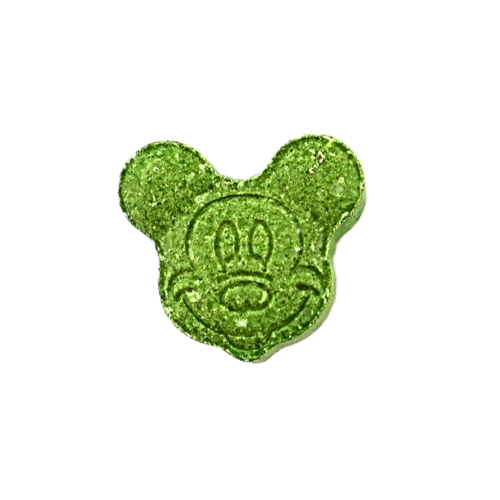 Green Mickey Pressed Pill – MDMA | MDA