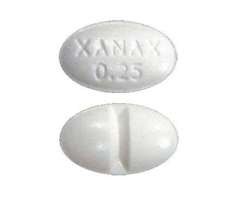 White Alprazolam (.25mg) Rx (ALP)